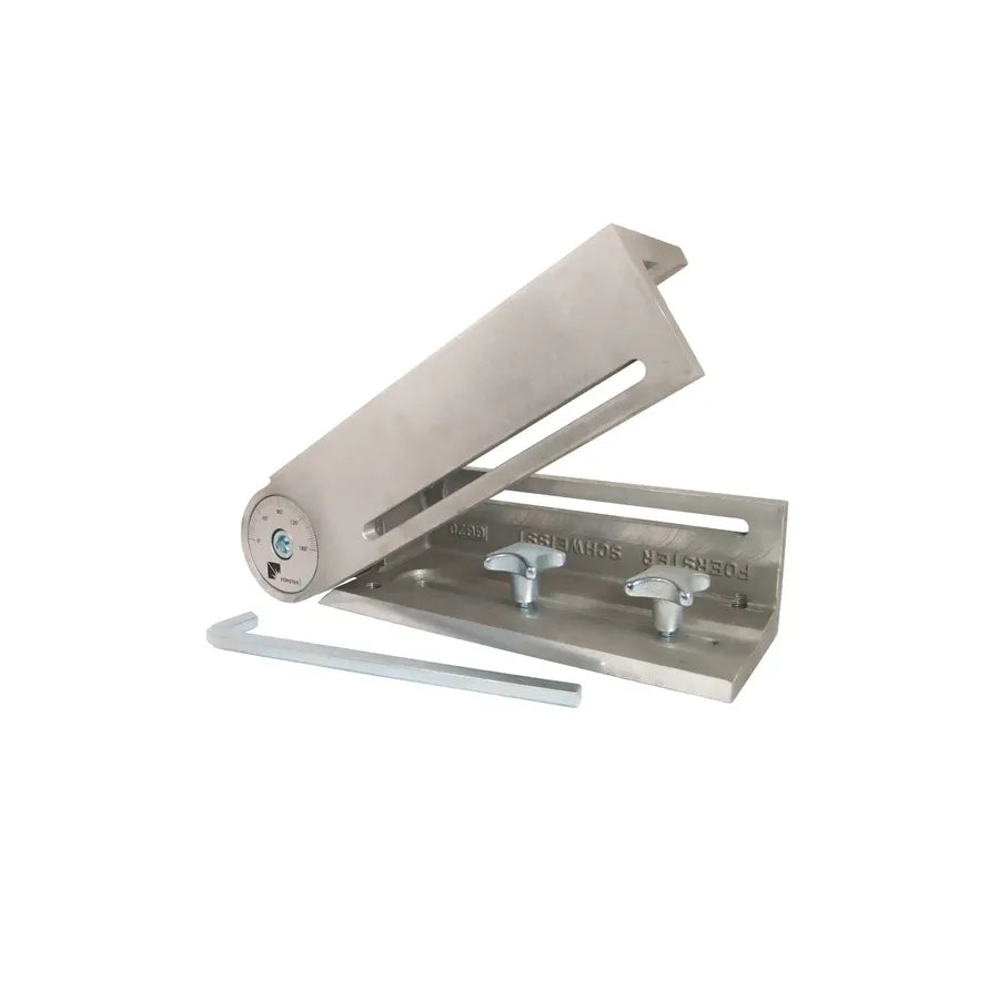 Angle, continuously adjustable