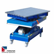 Fahrbarer Hub-Dreh-Schweisstisch