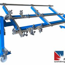 Eine Vorrichtung zum schweißen von Rahmen