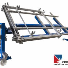 Eine Vorrichtung zum schweißen von Rahmen