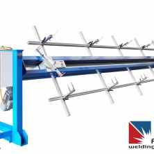 Eine Vorrichtung zum schweißen von Geländern